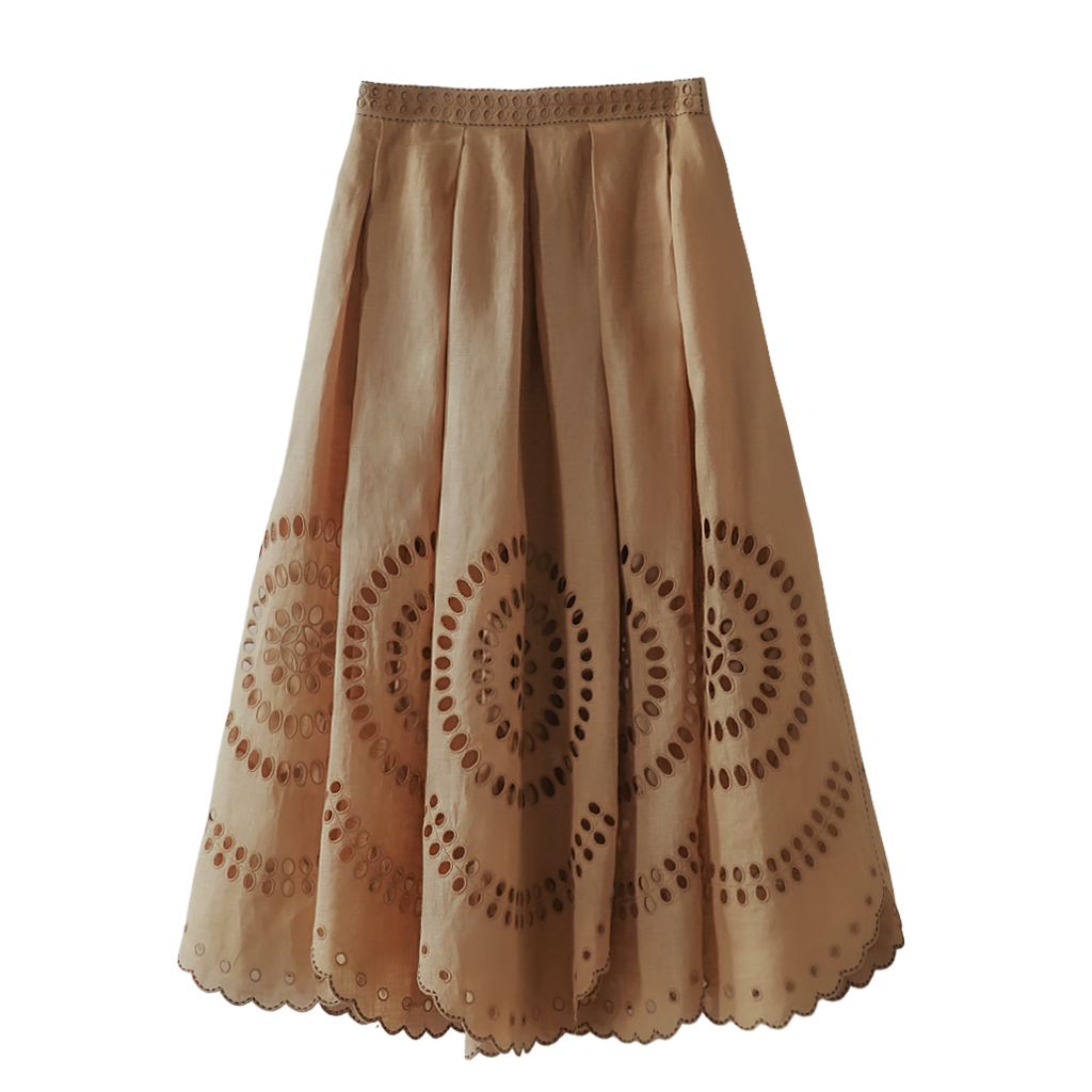 Marika Cut-Embroidered Skirt – Vita Kin