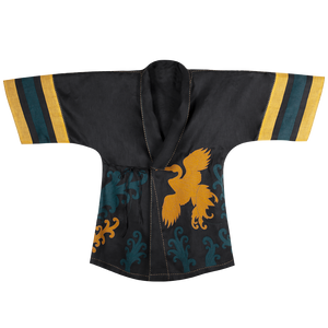 Dancing Heron Short Kimono Dress