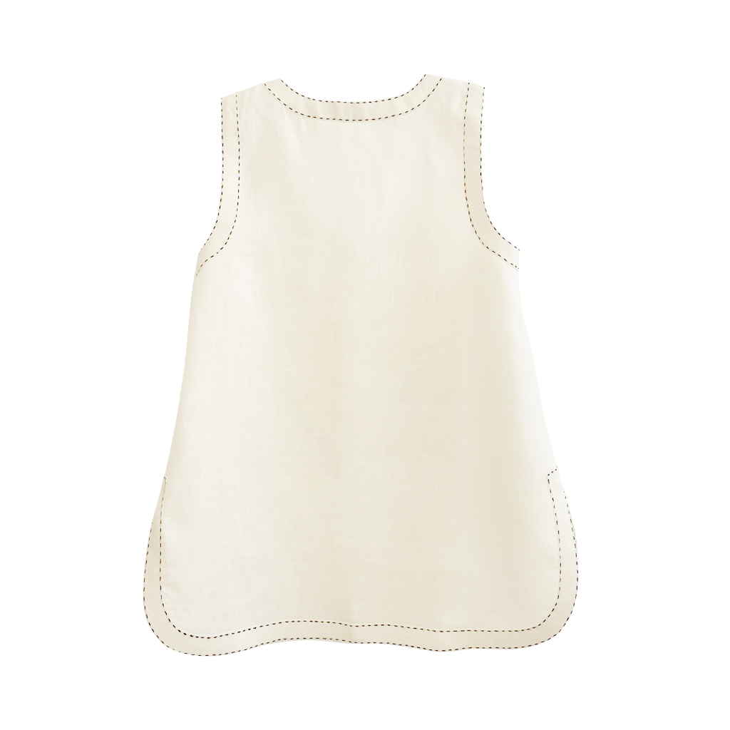 transparent embroidered top