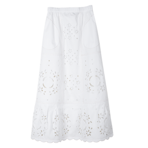 Olympia Cut-Embroidered Skirt