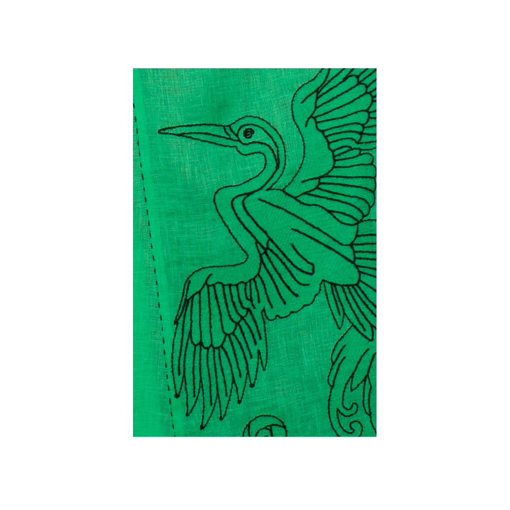 Dancing Heron Kimono Dress