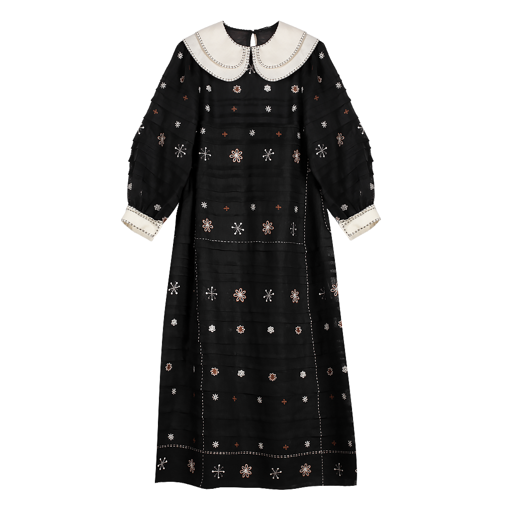 Constellation Pleated Dress