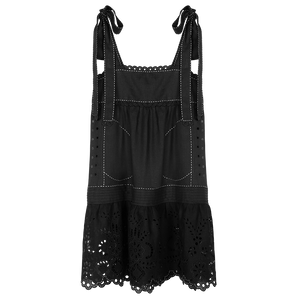 Charlotte Pleated Short Sundress