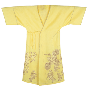 Dancing Heron Kimono Midi Dress