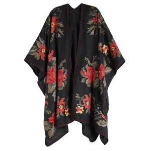 Puglia Embroidered Cape
