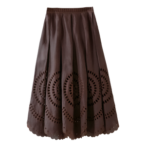 Marika Cut-Embroidered Skirt