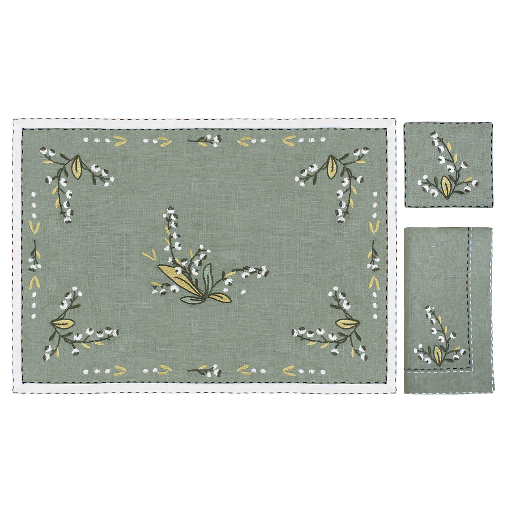 Lily of the Valley Table Set