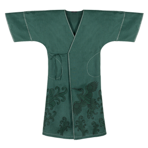 Dancing Heron Kimono Midi Dress