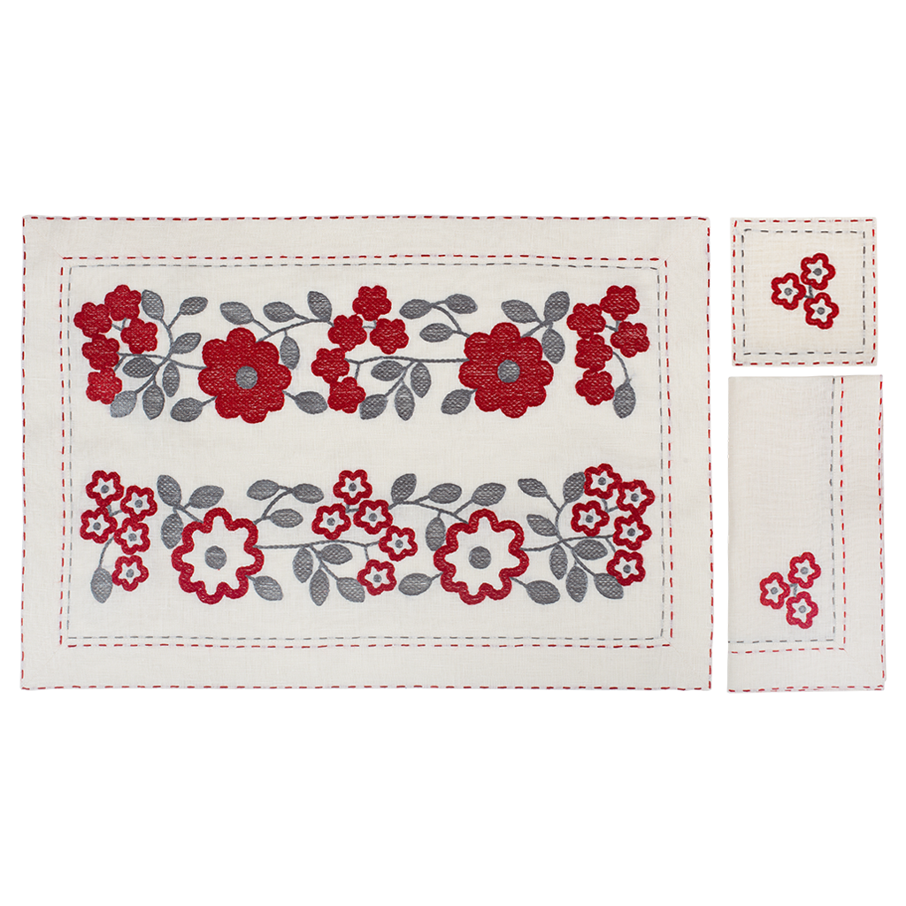 Periwinkle Table Set
