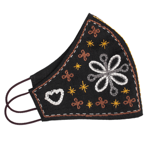 Camomiles Embroidered Face Mask
