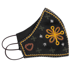 Camomiles  Embroidered Face Mask