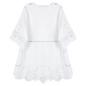 Rosemary Cut-Embroidered Blouse
