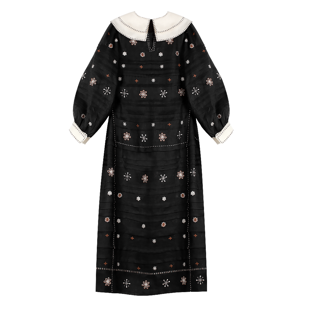 Constellation Pleated Dress