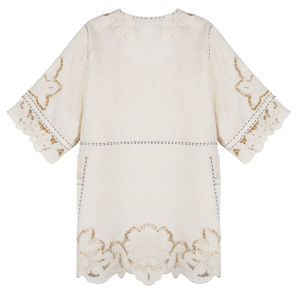 Rosemary Cut-Embroidered Blouse