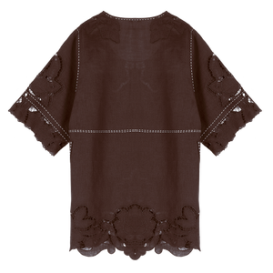 Rosemary Cut-Embroidered Blouse
