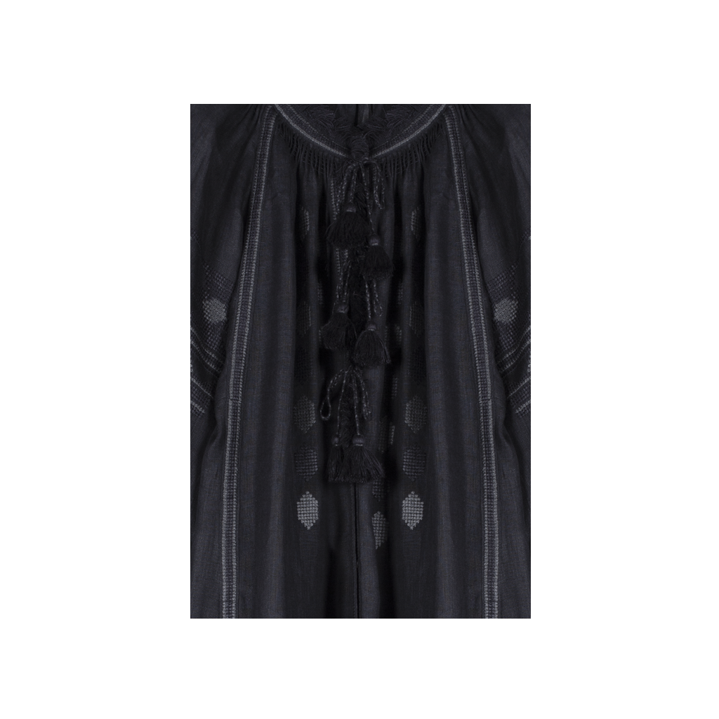 Kilim Dress with Gypsy Sleeves