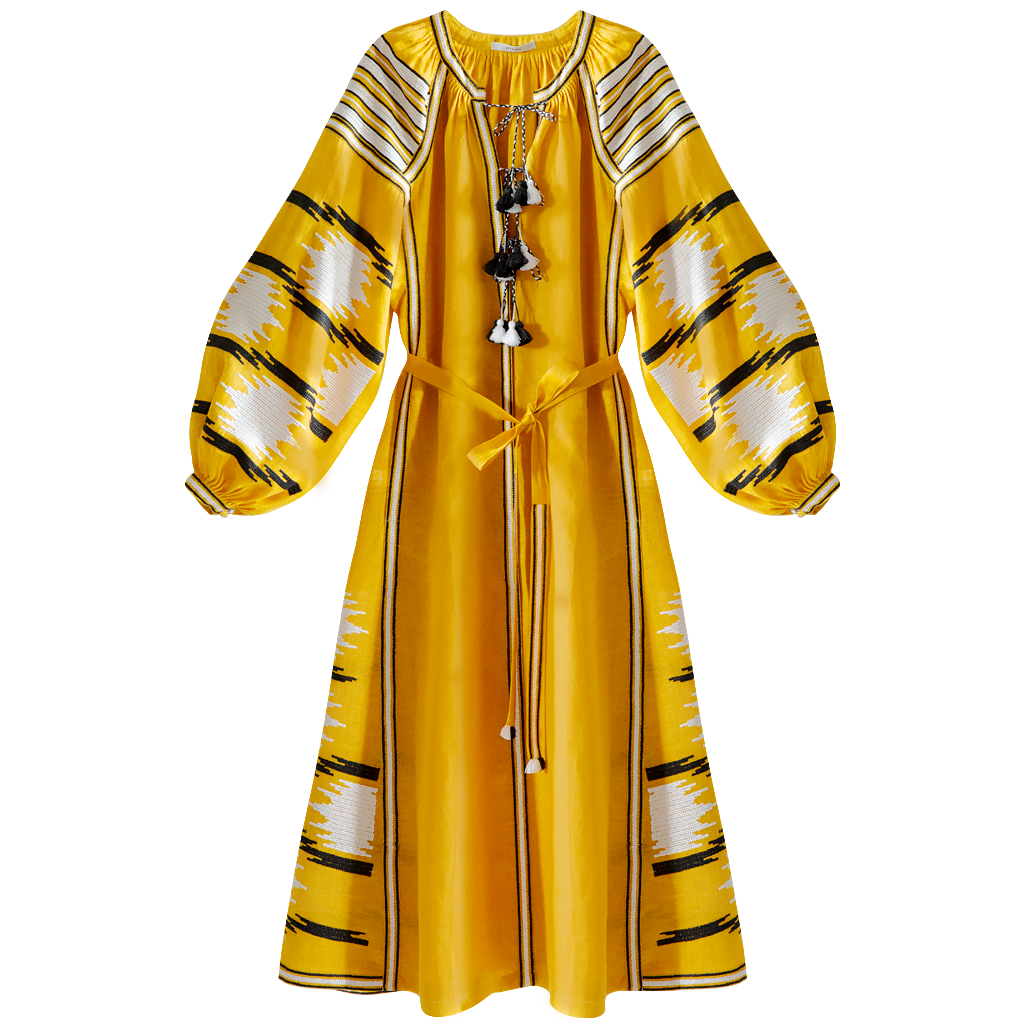 Ikat Midi Dress