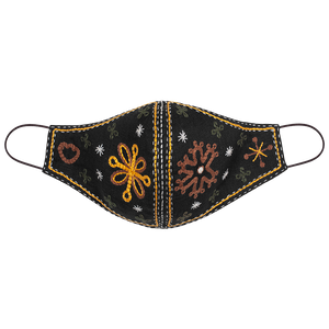 Camomiles  Embroidered Face Mask